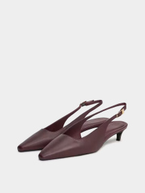 Слингбэки Tommy Hilfiger TH BUCKLE SLINGBACK LOW PUMP модель FW0FW09009-XI8 Фото