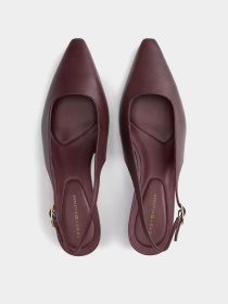 Слингбэки Tommy Hilfiger TH BUCKLE SLINGBACK LOW PUMP модель FW0FW09009-XI8 Фото