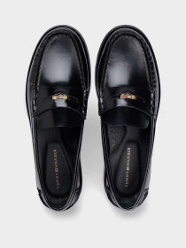 Лоферы Tommy Hilfiger HILFIGER PENNY HL ABRASIVATO модель FW0FW09257-BDS Фото