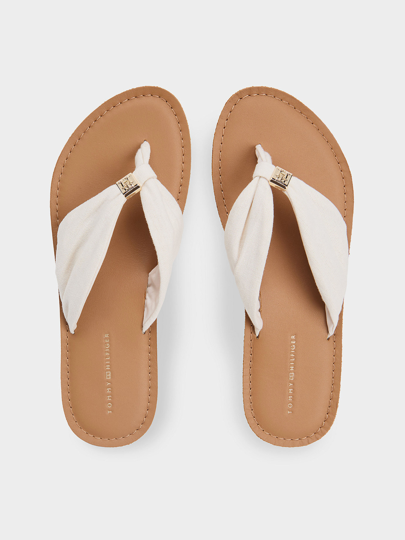 Шльопанці Tommy Hilfiger TH LTR FOOTBED SUMMER SANDAL модель FW0FW09194-AEO Фото