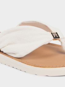 Шльопанці Tommy Hilfiger TH LTR FOOTBED SUMMER SANDAL модель FW0FW09194-AEO Фото