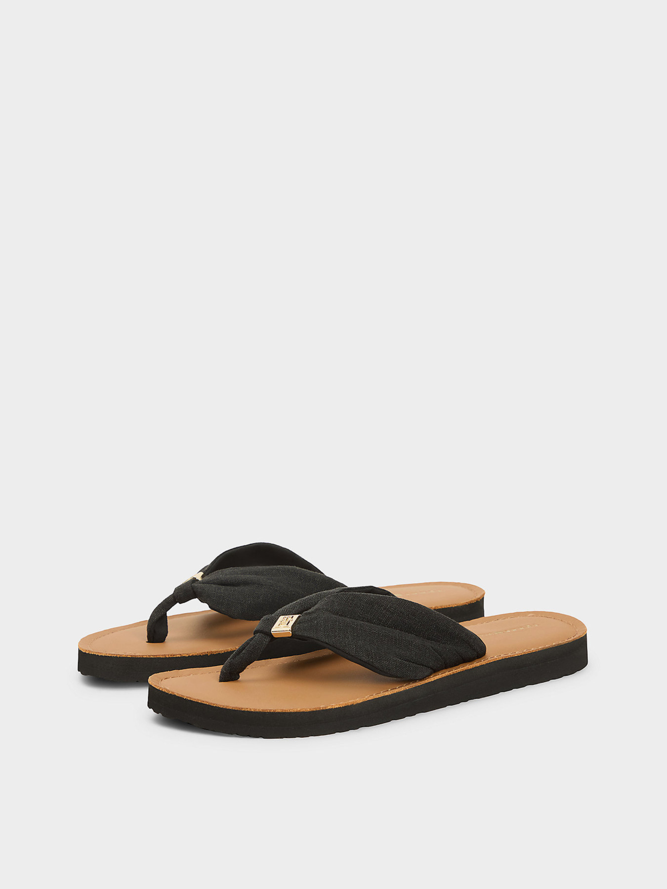 Шлёпанцы Tommy Hilfiger TH LTR FOOTBED SUMMER SANDAL модель FW0FW09194-BDS Фото