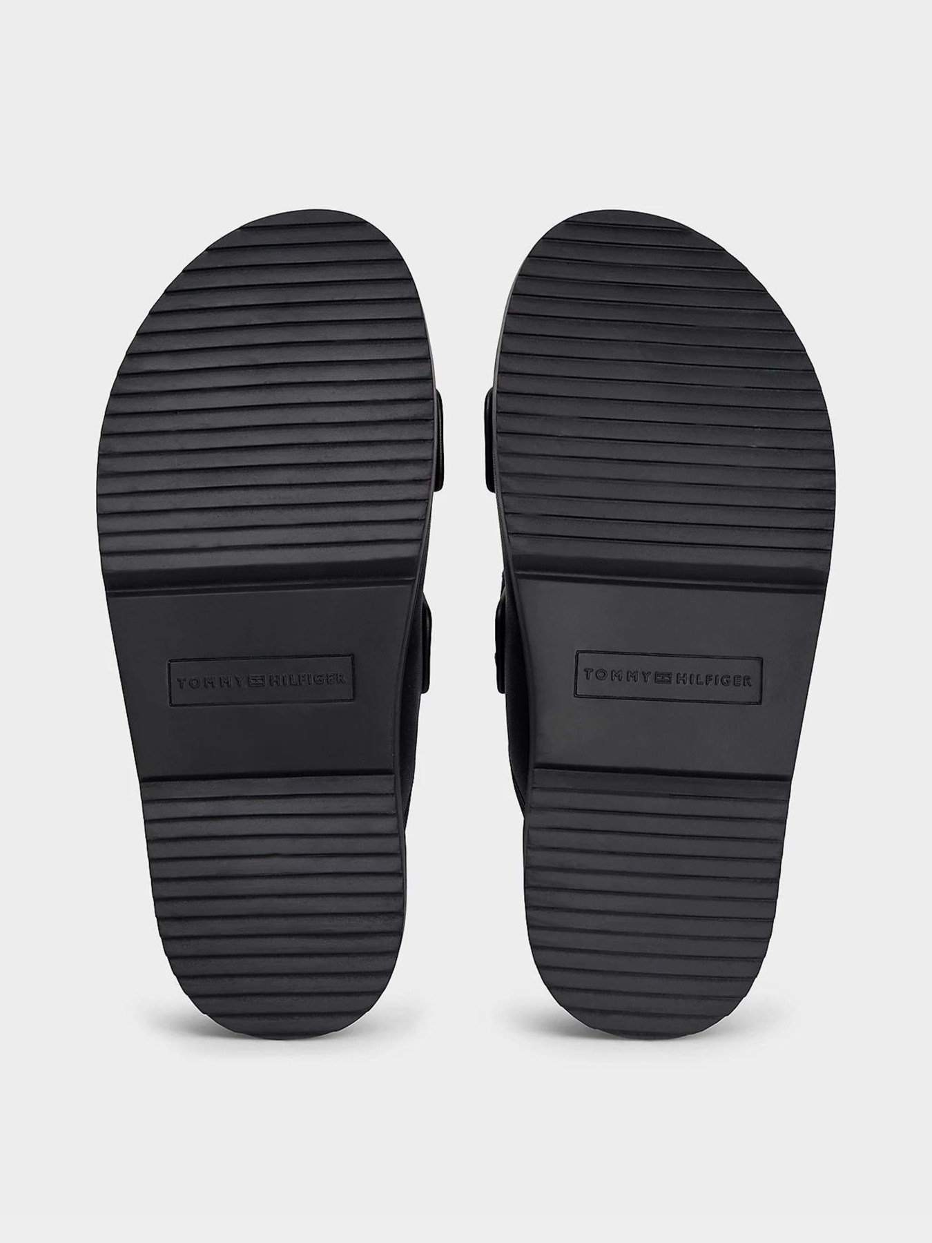 Шльопанці Tommy Hilfiger DOUBLE STRAP LEATHER SANDAL модель FW0FW09121-BDS Фото