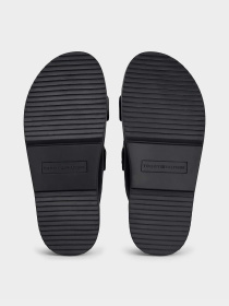 Шльопанці Tommy Hilfiger DOUBLE STRAP LEATHER SANDAL модель FW0FW09121-BDS Фото