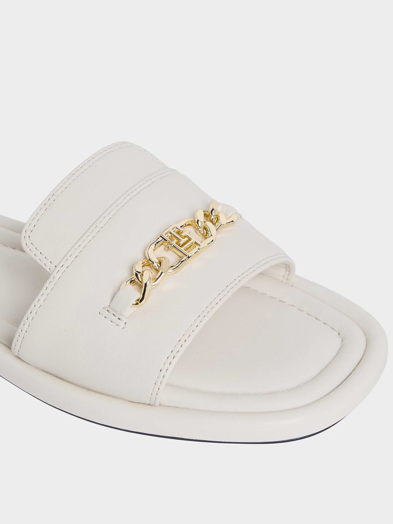 Шлепанцы Tommy Hilfiger LEATHER HORSEBIT MULE модель FW0FW09336-AEO Фото