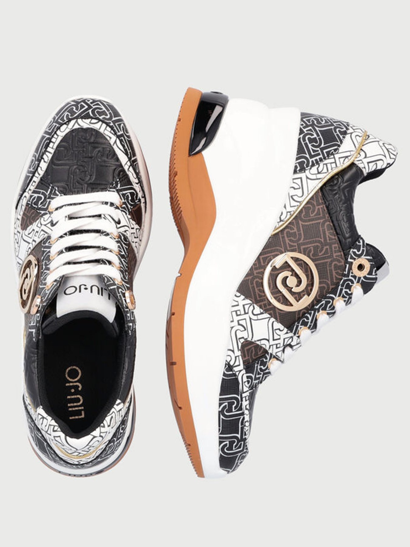 Кроссовки повседневные Liu Jo модель BA1019EX057S1005 Кроссовки повседневные Liu Jo модель BA1019EX057S1005 Фото