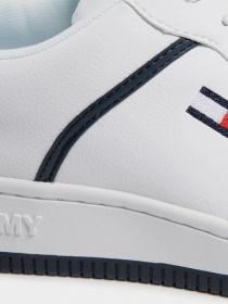 Кеды низкие Tommy Hilfiger RWB Basket Cupsole модель EM0EM00696-YBR Фото