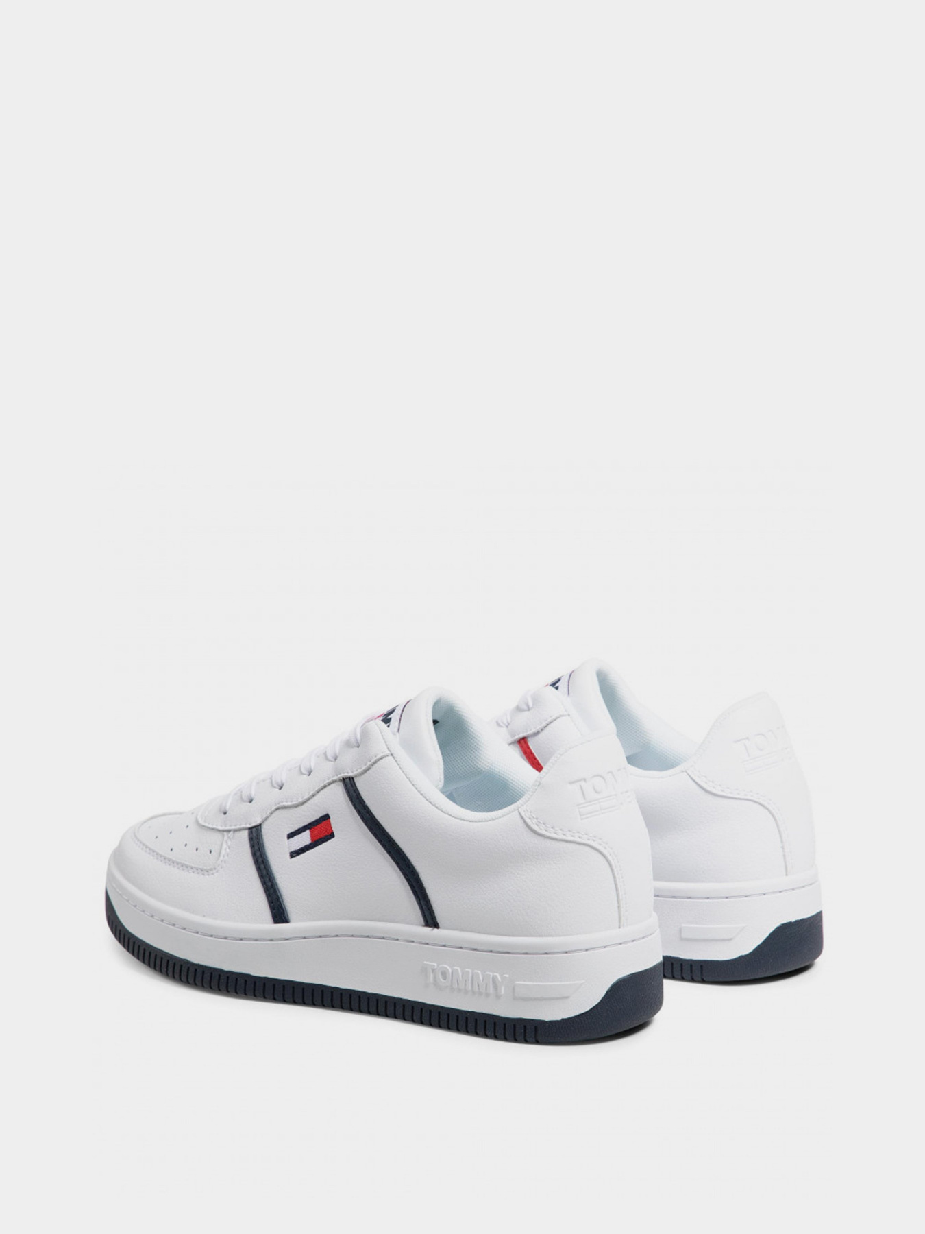 Кеды низкие Tommy Hilfiger RWB Basket Cupsole модель EM0EM00696-YBR Фото