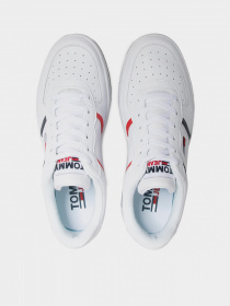 Кеды низкие Tommy Hilfiger RWB Basket Cupsole модель EM0EM00696-YBR Фото