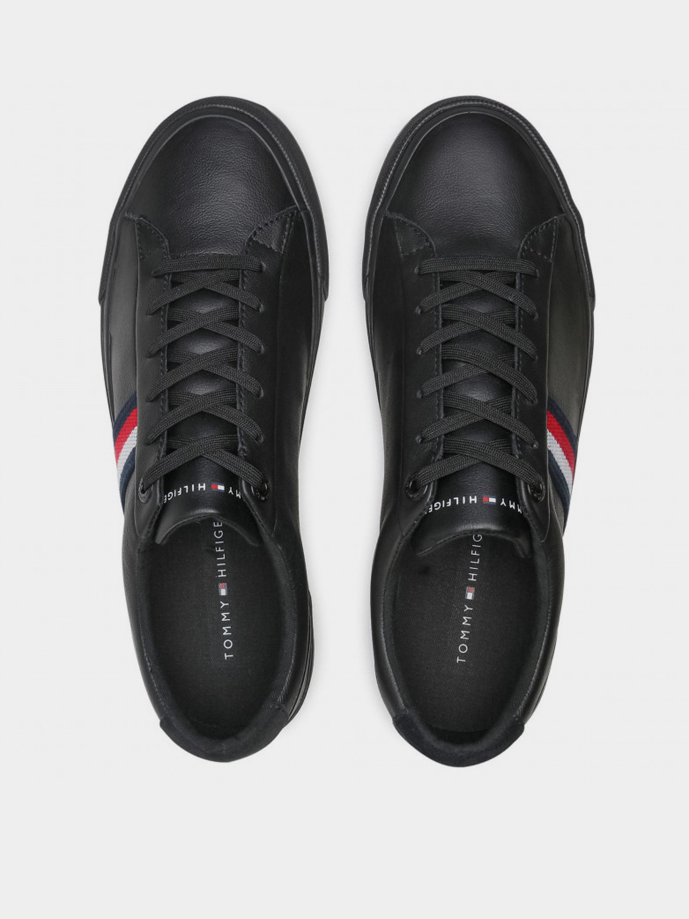 Кеды низкие Tommy Hilfiger CORPORATE LEATHER SNEAKER модель FM0FM03397-BDS Фото
