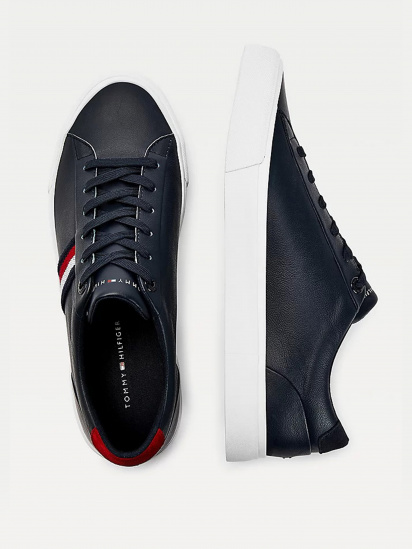 Кеды низкие Tommy Hilfiger CORPORATE LEATHER SNEAKER модель FM0FM03397-DW5 — фото 4 - INTERTOP