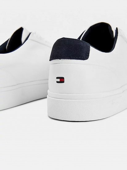 Кеды низкие Tommy Hilfiger CORPORATE LEATHER SNEAKER модель FM0FM03397-YBR — фото - INTERTOP