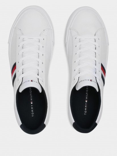 Кеды низкие Tommy Hilfiger CORPORATE LEATHER SNEAKER модель FM0FM03397-YBR — фото 5 - INTERTOP