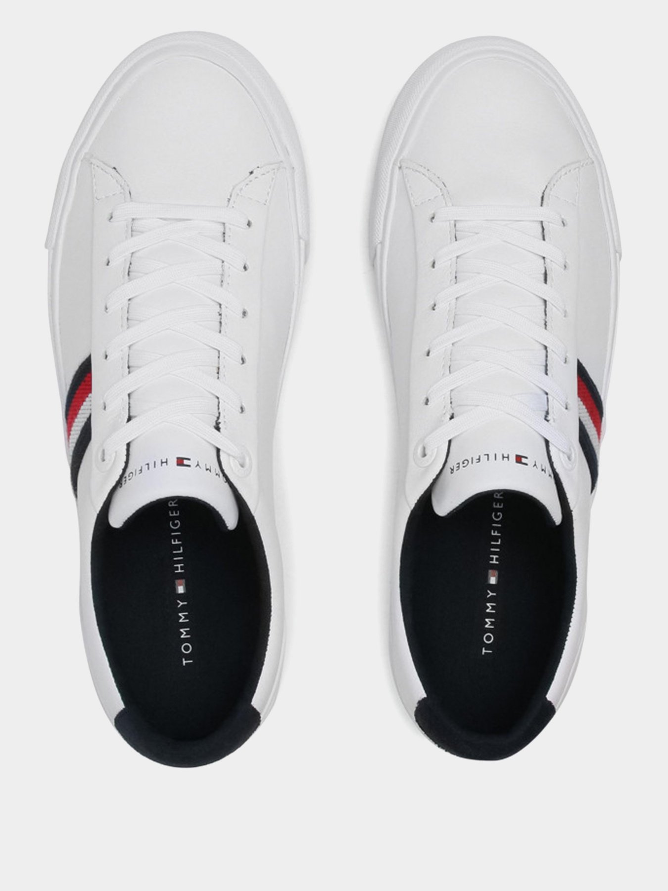 Кеды низкие Tommy Hilfiger CORPORATE LEATHER SNEAKER модель FM0FM03397-YBR Фото