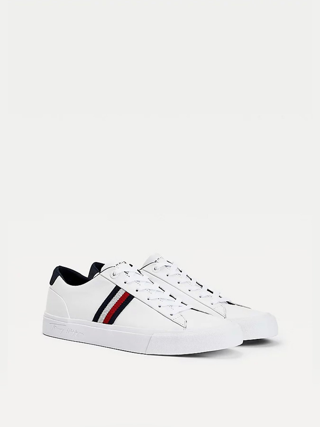 Кеды низкие Tommy Hilfiger CORPORATE LEATHER SNEAKER модель FM0FM03397-YBR Фото