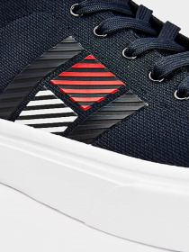 Кеды низкие Tommy Hilfiger модель FM0FM03400-DW5 Фото