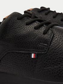 Полуботинки Tommy Hilfiger Lightweight Leather Hybrid модель FM0FM03600-BDS Фото