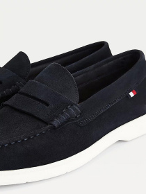 Мокасины Tommy Hilfiger Sustainable Loafer модель FM0FM03603-DW5 Фото