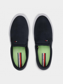 Слипоны Tommy Hilfiger Lightweight Stripes Slip On модель FM0FM03613-DW5 Фото