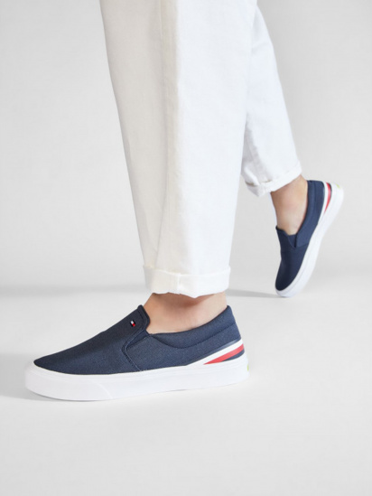 Сліпони Tommy Hilfiger Lightweight Stripes Slip On модель FM0FM03613-DW5 — фото 3 - INTERTOP