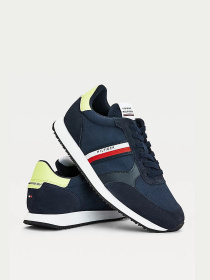 Кроссовки Tommy Hilfiger Runner Lo Mix Stripes модель FM0FM03616-DW5 Фото