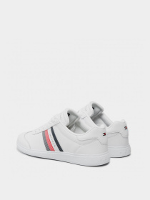 Кеды низкие Tommy Hilfiger Core Corporate Leather Cupsole модель FM0FM03624-YBR Фото