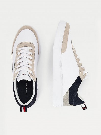 Кеды низкие Tommy Hilfiger Modern Cupsole Leather Mix модель FM0FM03625-DW5 — фото 3 - INTERTOP