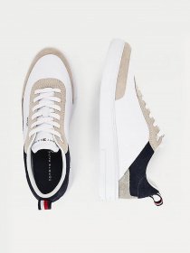 Кеди низькі Tommy Hilfiger Modern Cupsole Leather Mix модель FM0FM03625-DW5 Фото