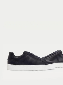 Кеди низькі Tommy Hilfiger Debossed Logo Cupsole Leather модель FM0FM03634-DW5 Фото