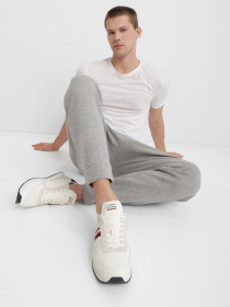 Кроссовки Tommy Hilfiger Runner Lo Leather Stripes модель FM0FM03632-YBL Фото