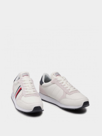 Кросівки повсякденні Tommy Hilfiger Runner Lo Leather Stripes модель FM0FM03632-YBL Фото