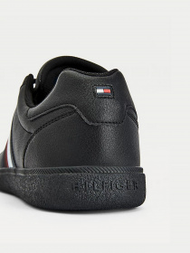 Кеды низкие Tommy Hilfiger Core Corporate Leather Cupsole модель FM0FM03624-BDS Фото