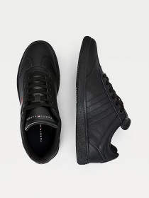 Кеды низкие Tommy Hilfiger Core Corporate Leather Cupsole модель FM0FM03624-BDS Фото