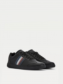 Кеды низкие Tommy Hilfiger Core Corporate Leather Cupsole модель FM0FM03624-BDS Фото