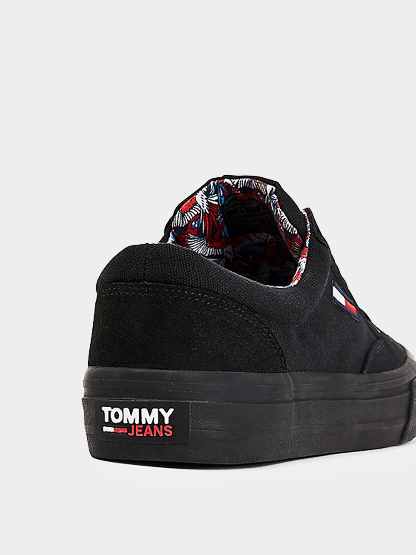 Кеды низкие Tommy Hilfiger Contrast Trim Lace-Up Trainers модель EM0EM00735-BDS Фото