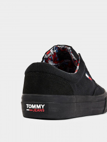 Кеды низкие Tommy Hilfiger Contrast Trim Lace-Up Trainers модель EM0EM00735-BDS Фото