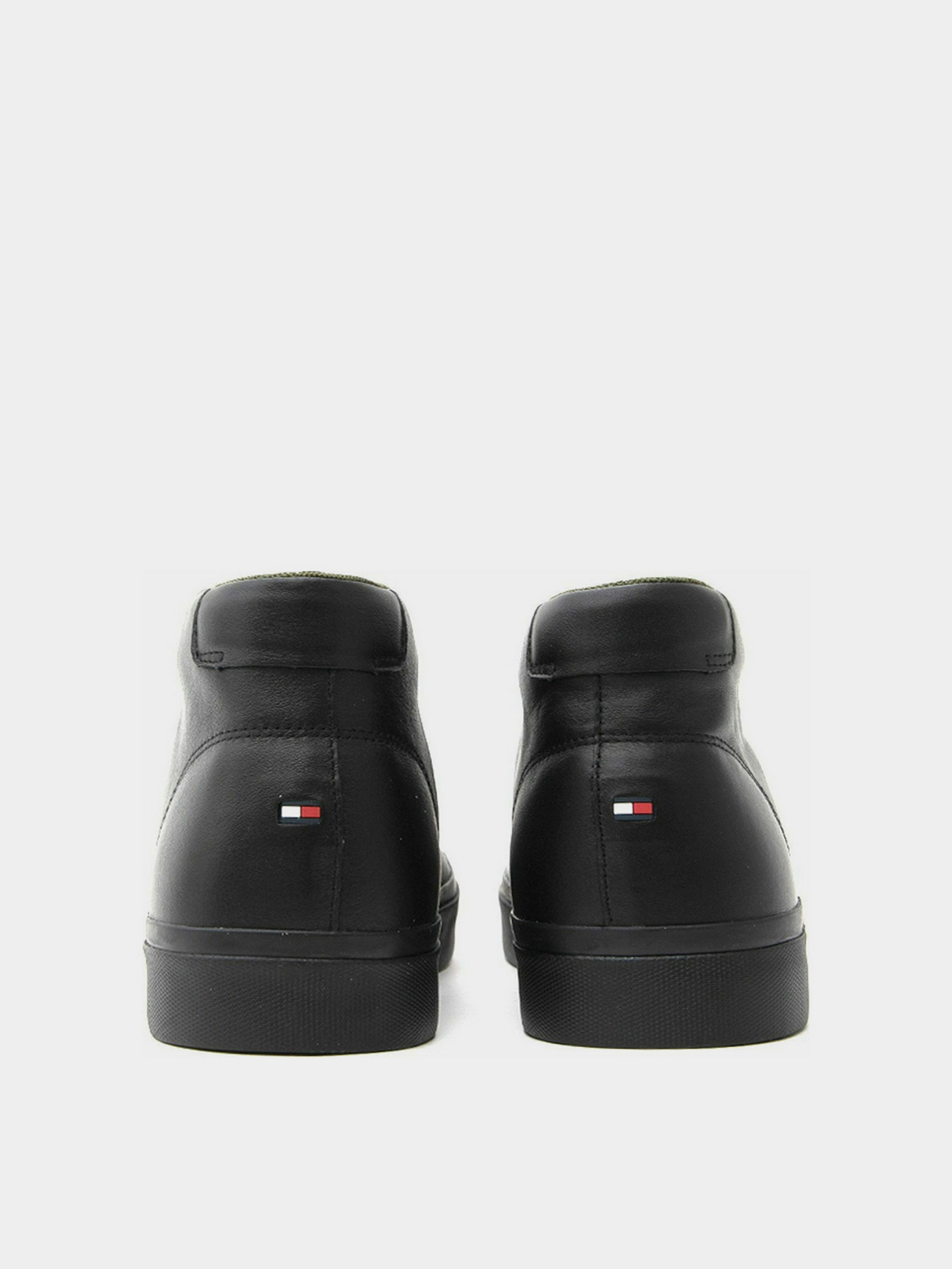 Кеды высокие Tommy Hilfiger Corporate High Modern Vulc Lea модель FM0FM03740-BDS Фото