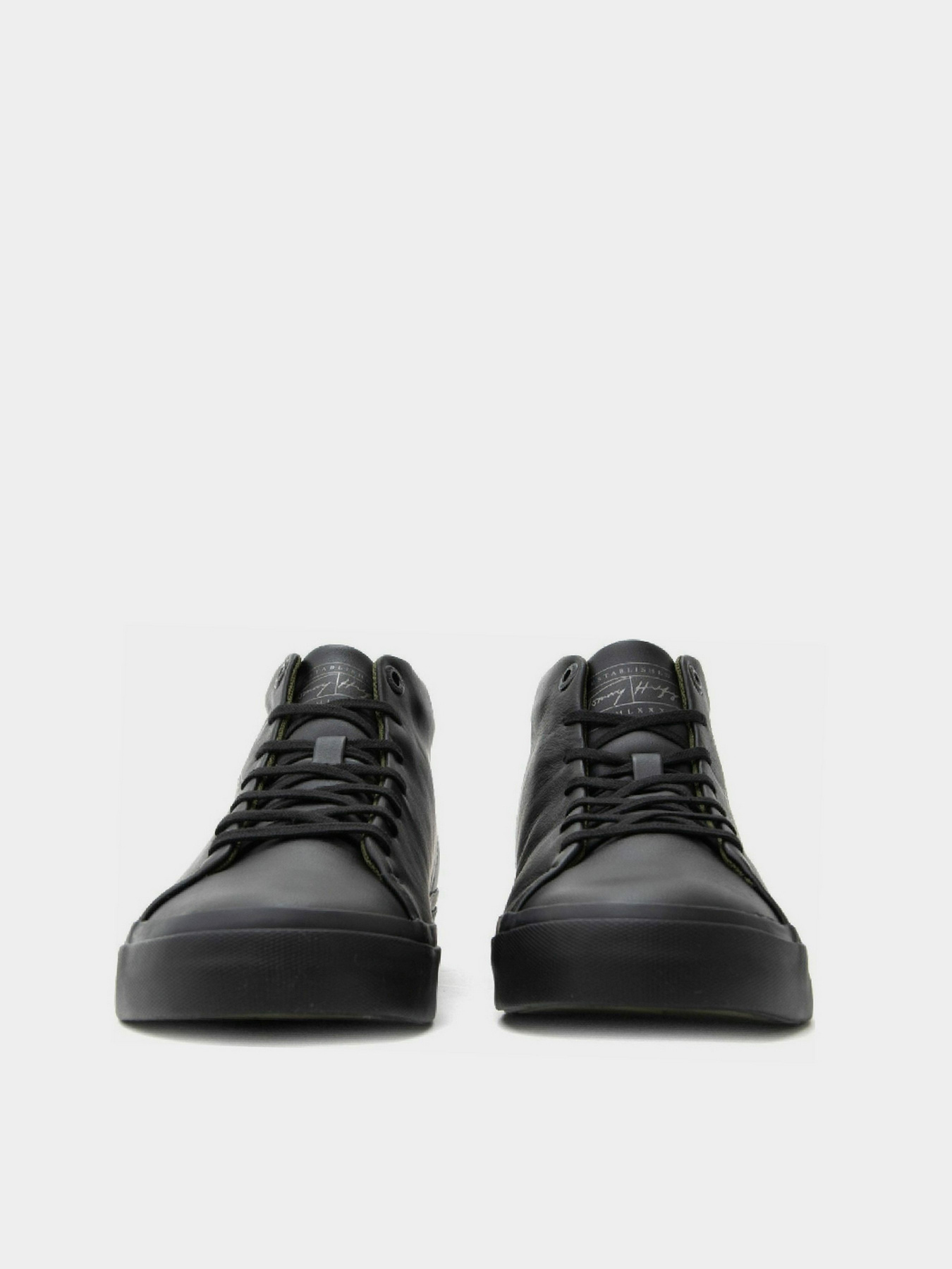 Кеди високі Tommy Hilfiger Corporate High Modern Vulc Lea модель FM0FM03740-BDS Фото