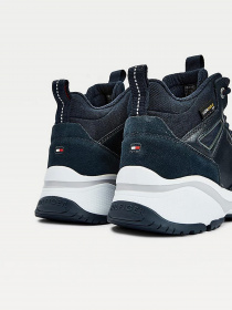 Кроссовки Tommy Hilfiger High Sneaker Leather модель FM0FM03273-DW5 Фото