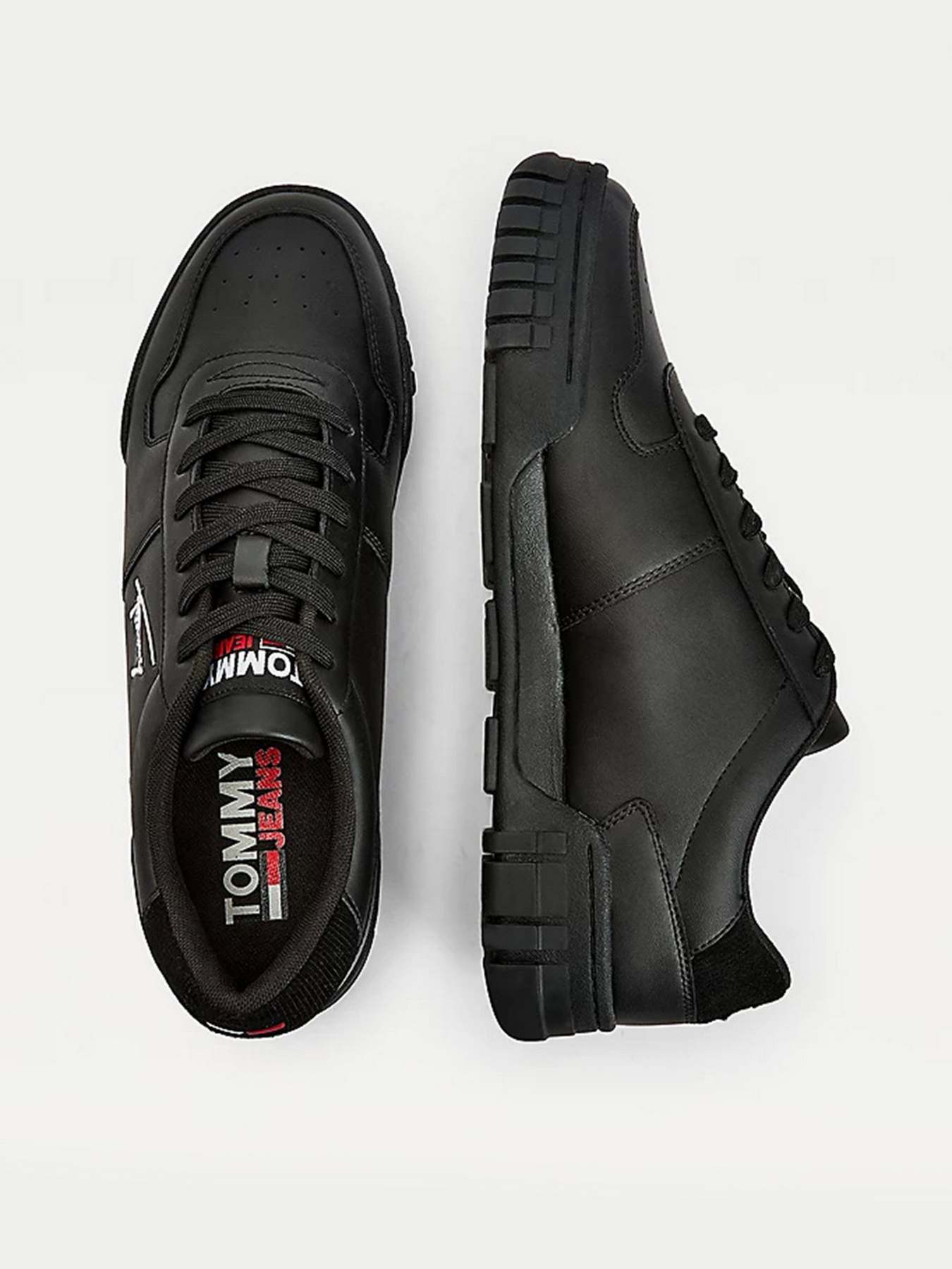 Кроссовки Tommy Hilfiger Retro Leather Cupsole модель EM0EM00808-BDS Фото