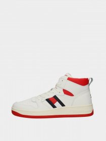 Черевики Tommy Hilfiger Basket High Cupsole Leather модель EM0EM00811-YBL Черевики Tommy Hilfiger Basket High Cupsole Leather модель EM0EM00811-YBL Фото
