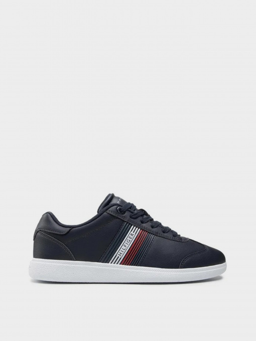 Кеды низкие Tommy Hilfiger Core Corporate Leather Cupsole модель FM0FM03624-DW5 Фото