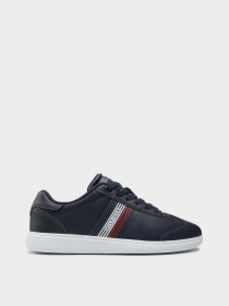 Кеды низкие Tommy Hilfiger Core Corporate Leather Cupsole модель FM0FM03624-DW5 Фото
