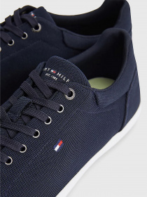 Кеды низкие Tommy Hilfiger Iconic Vulc Mesh Logo модель FM0FM04034-DW5 Фото