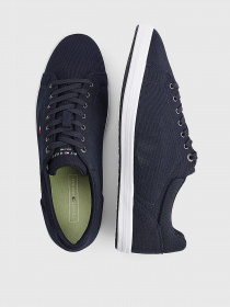 Кеды низкие Tommy Hilfiger Iconic Vulc Mesh Logo модель FM0FM04034-DW5 Фото