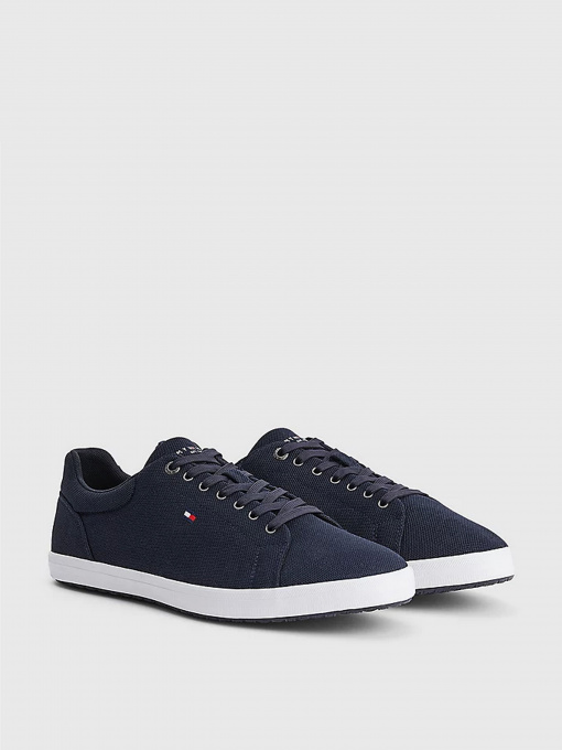 Кеды низкие Tommy Hilfiger Iconic Vulc Mesh Logo модель FM0FM04034-DW5 Фото
