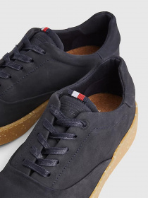 Кеды низкие Tommy Hilfiger Modern Oxford модель FM0FM04156-DW5 Фото