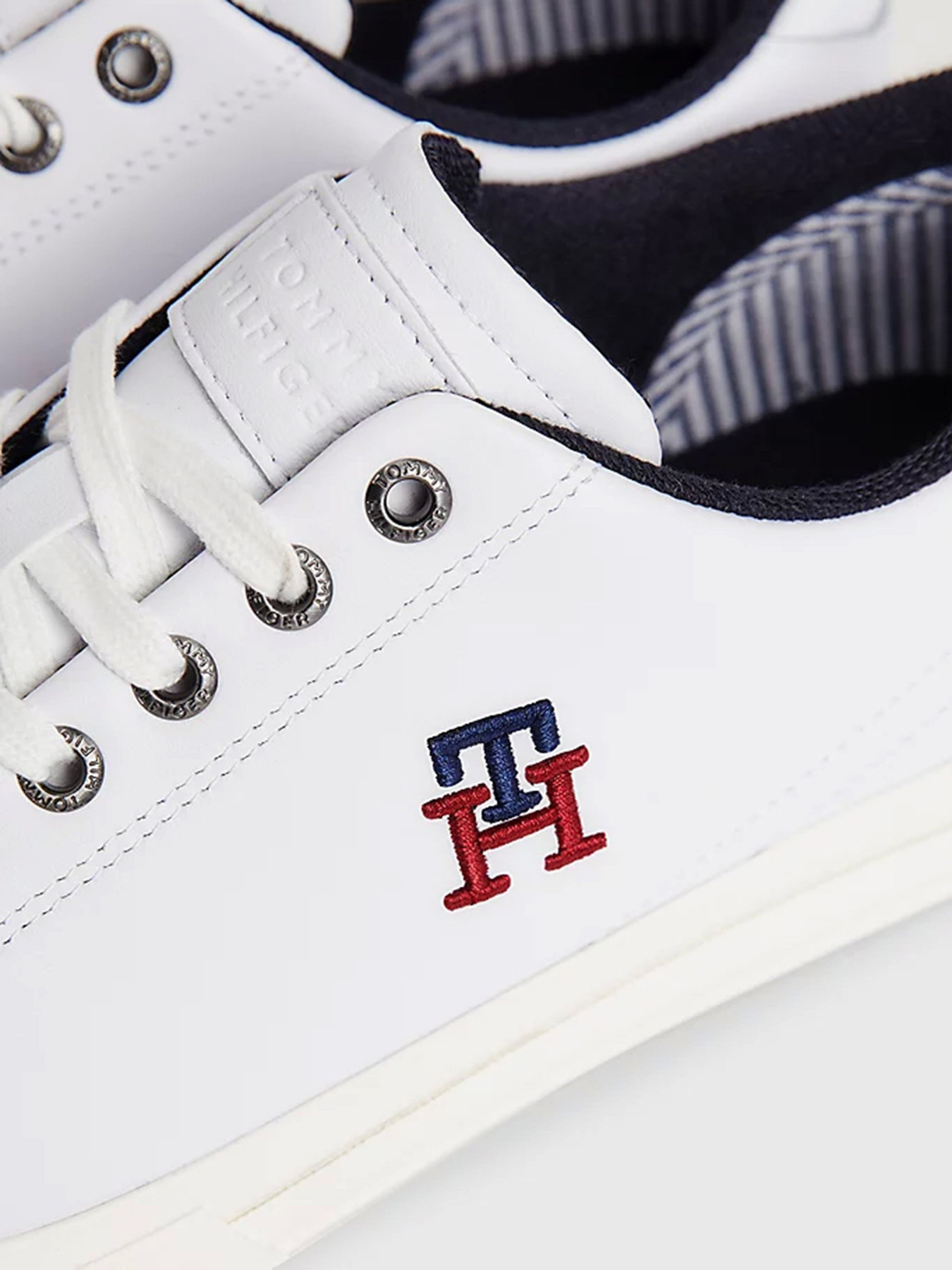 Кеды низкие Tommy Hilfiger модель FM0FM04740-YBS Фото