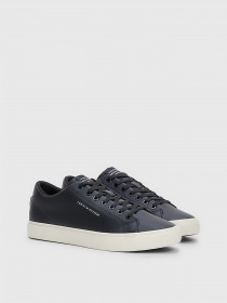 Кеды низкие Tommy Hilfiger LOGO LACE-UP модель FM0FM04687-BDS Фото
