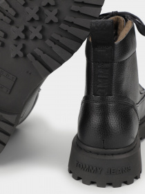 Ботинки Tommy Hilfiger Warm Lined Lace-Up Leather Ankle Boots модель EM0EM01274-BDS Ботинки Tommy Hilfiger Warm Lined Lace-Up Leather Ankle Boots модель EM0EM01274-BDS Фото